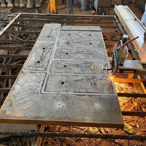 Placa bimetálica, placa triten, placa revestimento duro