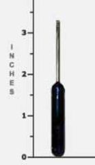 Non-magnetic screwdriver, Part #SS2, plastic handle with 316 stainless steel shank, $16.50 each.