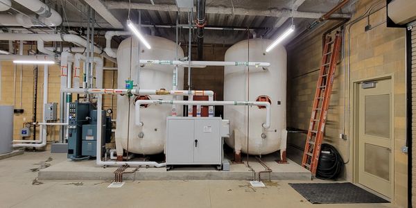 Commercial solar hot water, electrification, solar thermal pump stations, Solar Thermal,