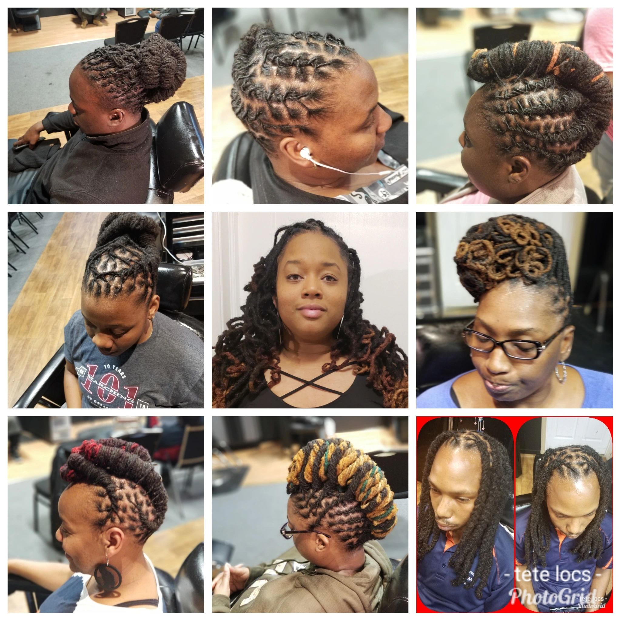 Tete Loc S Dread Locs Hair Salon Dread Locs Natural Hair Styles