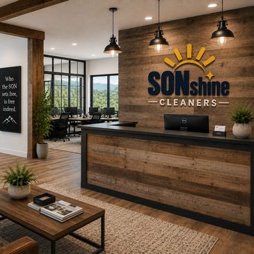SONshine Cleaners cleaning services in Jasper, Ellijay, Pickins County, and Gilmer County.