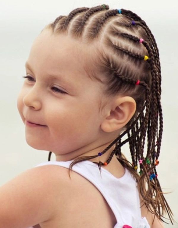 Cute Children's Corn Rows!!! Different Styles Available!!
