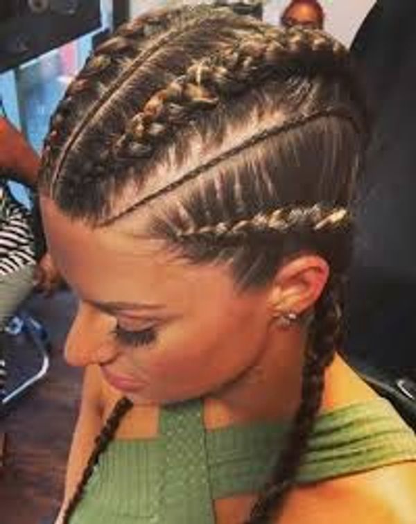 Goddess Braids.