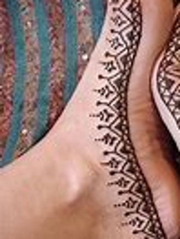 Foot Henna