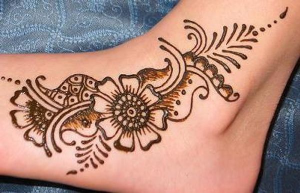 Ankle Henna