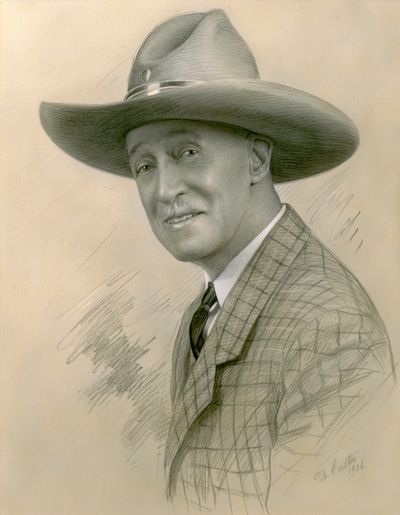 Sketch of Jack Nairn