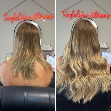 Seamless hair extension transformations in Coffs Harbour NSW