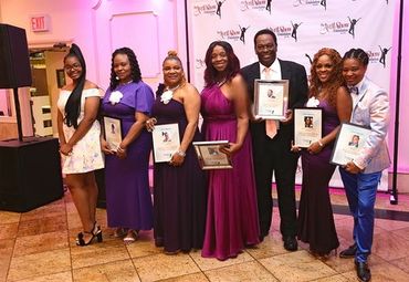 The hard working team who work so hard to make the night a success.