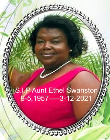 S.I.P Ethel Swanston Aka Swannie
9-5-1957--- 3-13--2021. Gone but not forgotten
