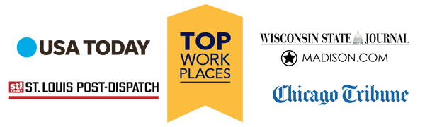Awarded Top Workplaces recognition for excellence in employee satisfaction and company culture.
