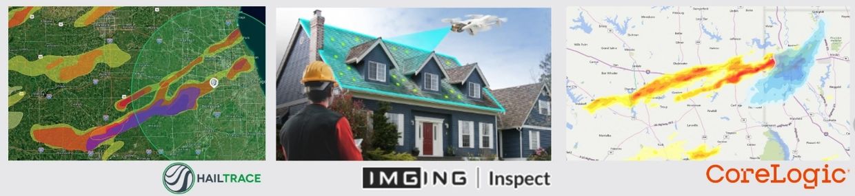 Top-rated meteorological tools and detection software. HailTrace, IMGing Inspect, CoreLogic.