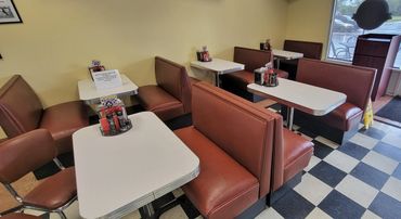 restaurant chair and booth upholstery recover