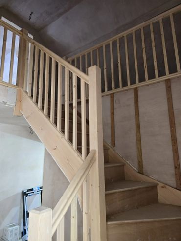 Finishing a staircase I've recently fitted