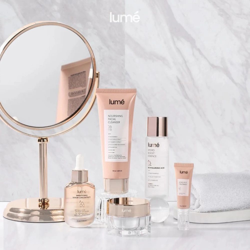 Tampilan produk Lume Skincare