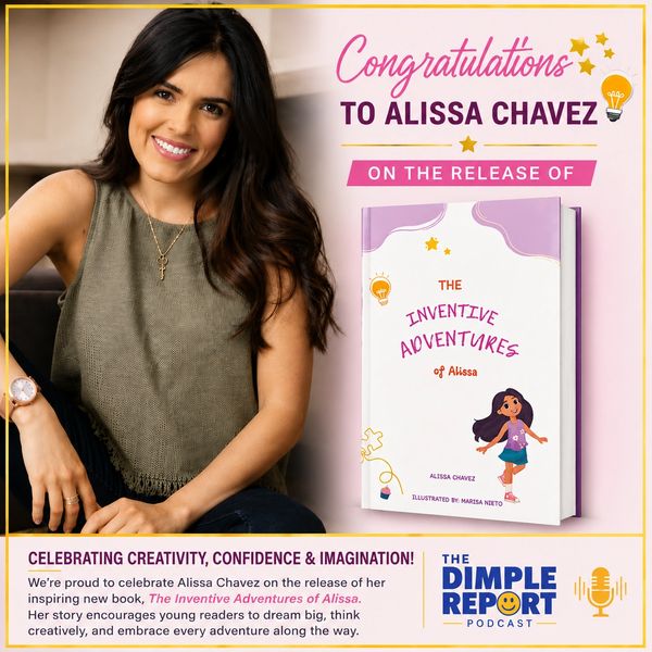 Alissa Chavez celebrates her new book release, The Inventive Adventures of Alissa.