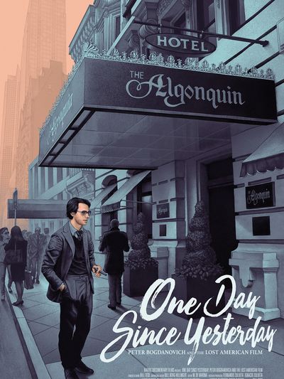 Poster for One Day Since Yesterday: Peter Bogdanovich & The Lost American Film by Rory Kurtz Mondo