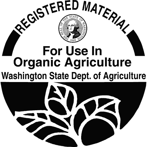 Registered Material for Use in Organic Agriculture by Washington State Department of Agriculture