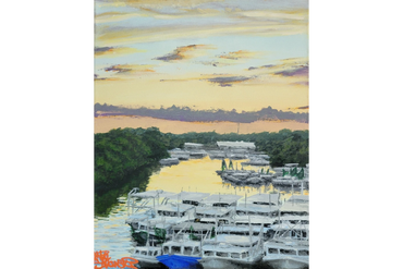 Violet Canal
acrylic canvas