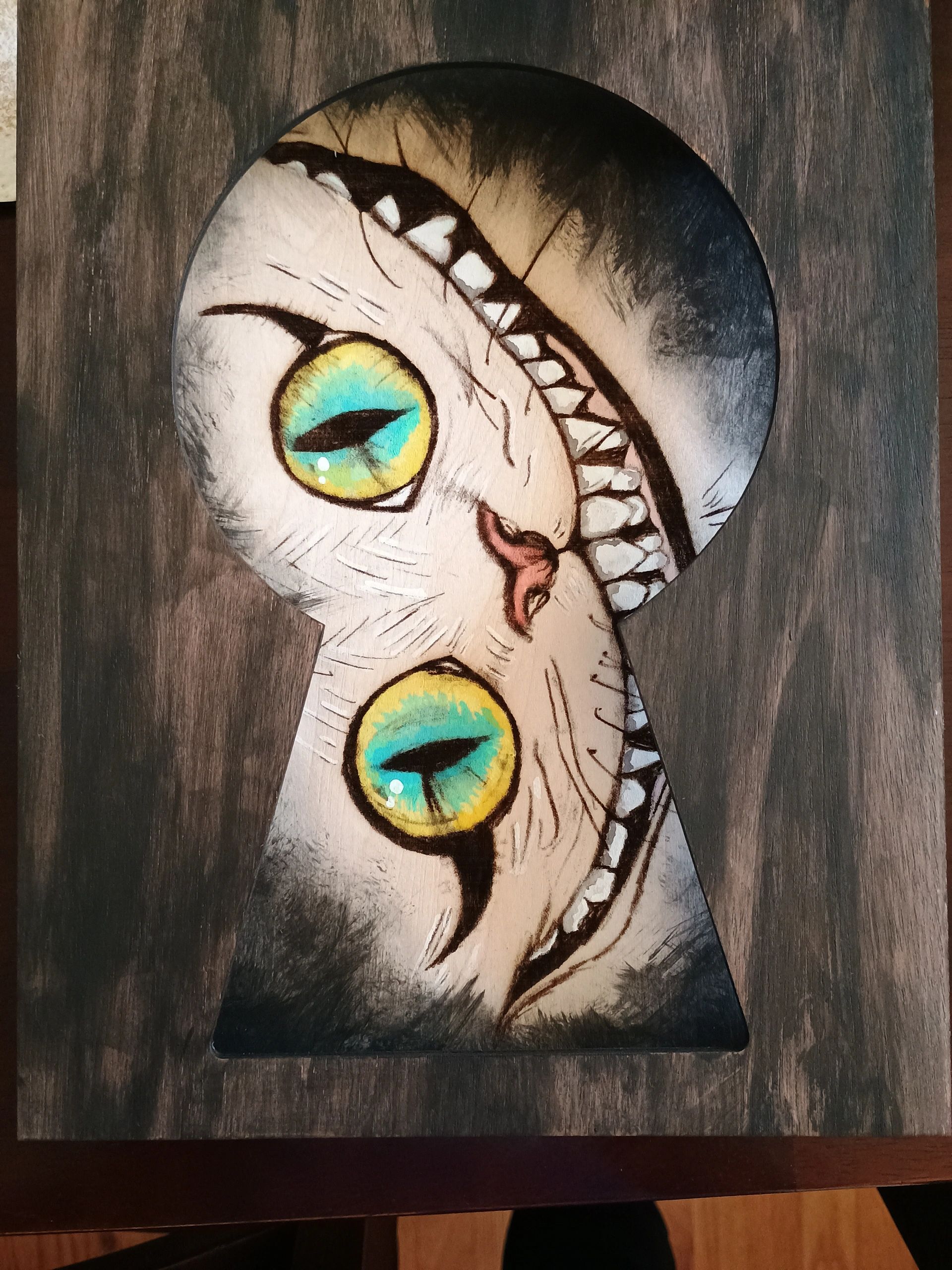 Cheshire Care See through Custom Art