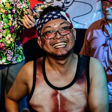 Hail Pulecifair Thai Air Guitar Champion