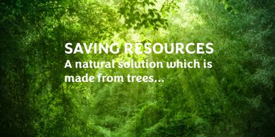 Sustainable - our plastic-free tree-shelters are made from a sustainable source