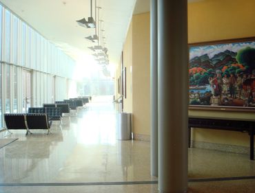 杜蘭大學工商管理學院EMB上課教室一偶偶