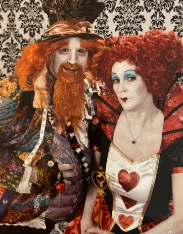 2nd competition this cruise .. We chose Alice in wonderland - Mad Hatter and Queen of hearts, We wo