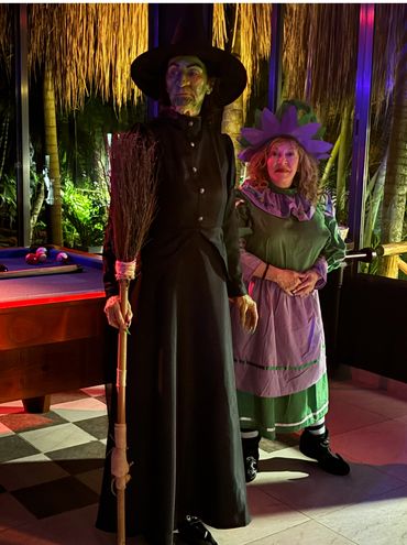 Lydia as the Wicked Witch