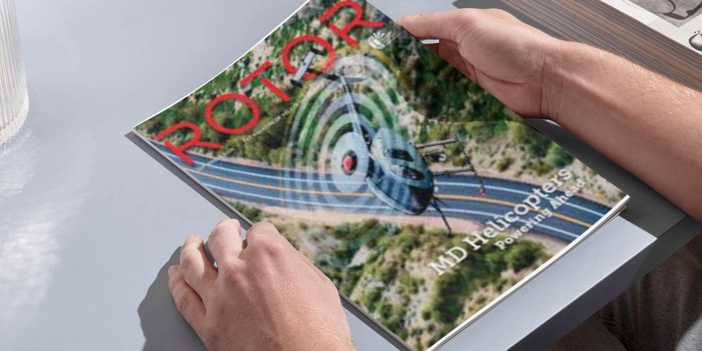 Magazine cover feature