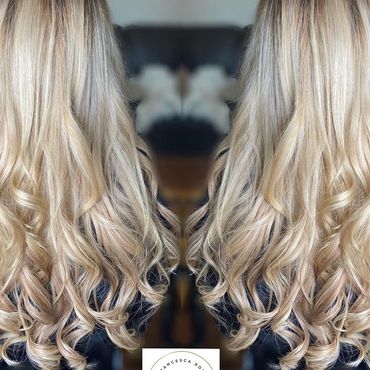 Full Head of Luxury Hair Extensions
Method: LA Weave
Length: 20”