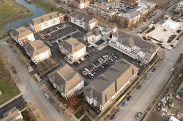 Aerial photography of Commercial Real Estate in Indianapolis, Indiana