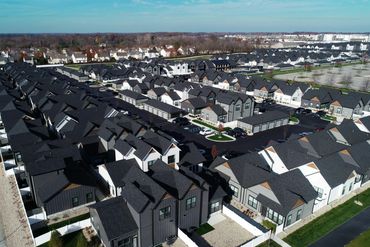 Aerial photography of Commercial Real Estate in Fishers, Indiana