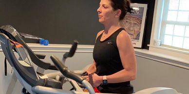 Me on my Zero Runner.  With this machine I am able to run everyday pain free.  @Octanefitness
