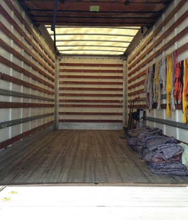 Large removal trucks