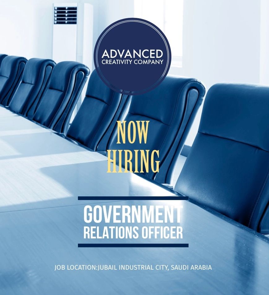 Job Vacancy for Saudi Nationals 