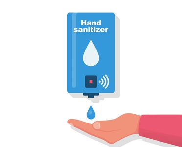 We have Hand Sanitizer in our reception area and in our services rooms.