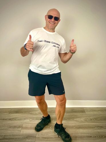 Citizen of the United Kingdom in a T shirt