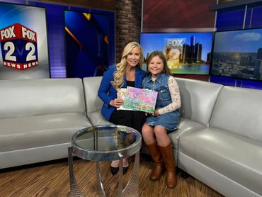 Check out Amelie's interview with FOX2 Detroit's Amy Andrews about her books and animal welfare!