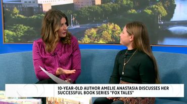 Amelie chats with CBS Boston's Breana Pitts on how aspiring authors can build their writing skills!