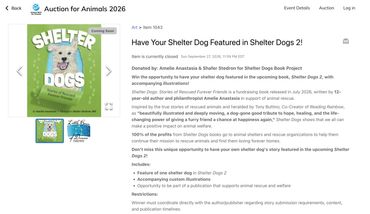 Win a Chance to have YOUR Shelter Dog Story Featured in Shelter Dogs 2!