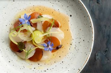 Hokkaido Scallop Carpaccio