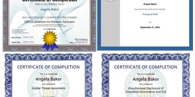 Our Interpreters are trained and certified to ensure your personal information remains confdential.