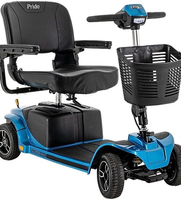 four wheel mobility scooter by Pride REVO 2.0 mobility rentals near me Sacramento