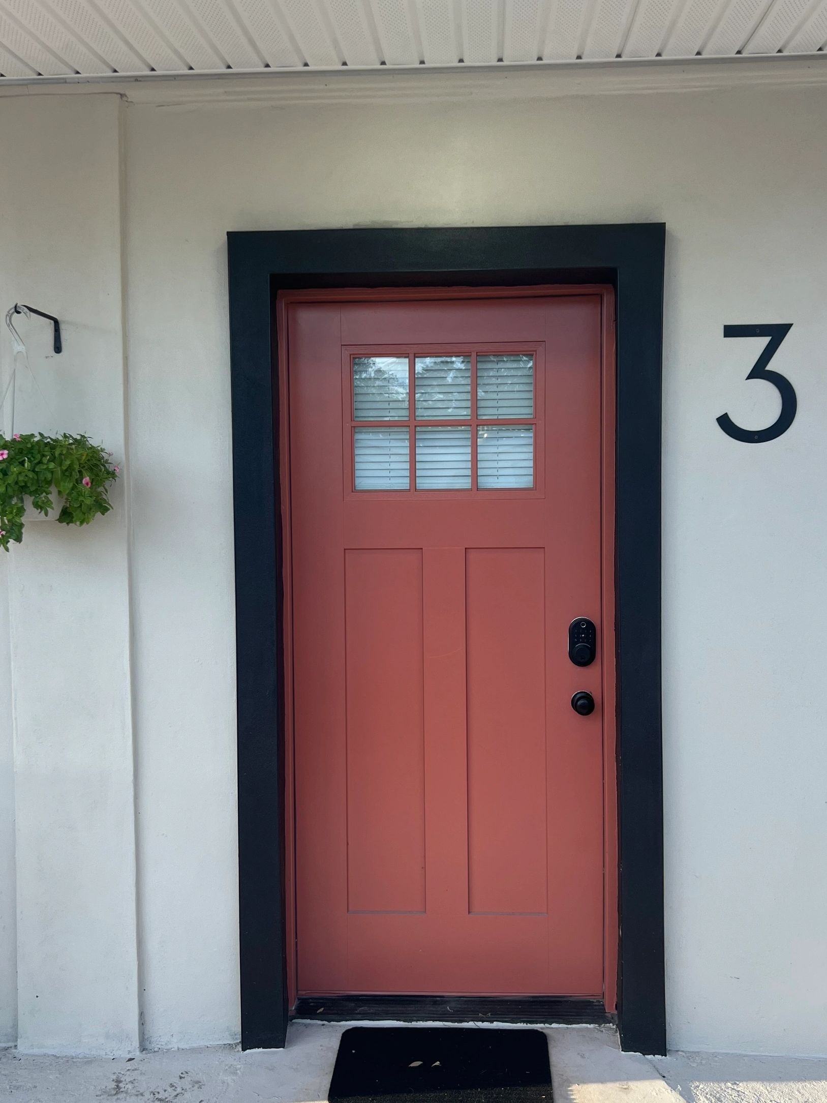 Your front door awaits to be opened, via private custom code.