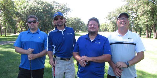 Tournament Champions: Team Indelco! Chris Bergstrom, Jason Larsen, Brian Whittlef, and Dan Bergstrom
