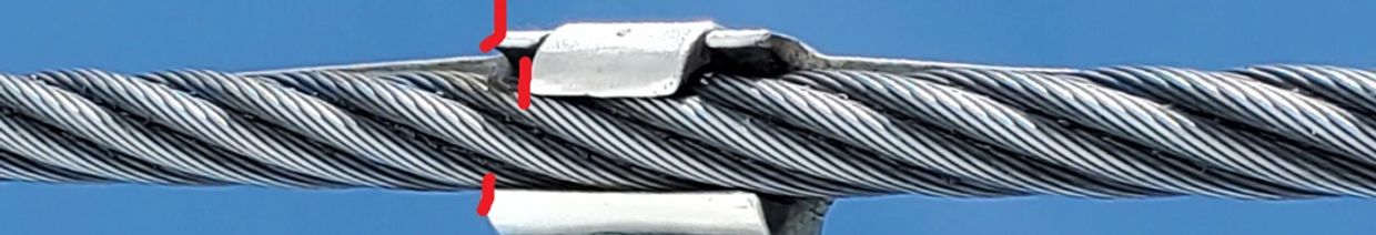 Example of newer grip showing impact areas