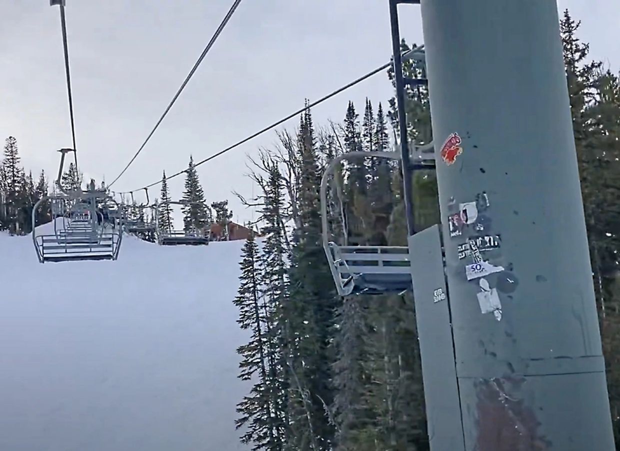 Red Lodge Triple ropeway upper span