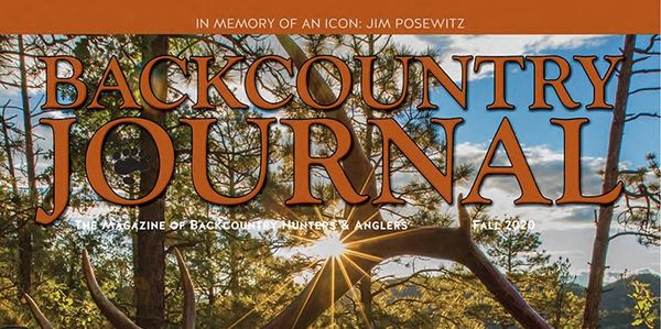 Fall 2020 issue of Backcountry Journal