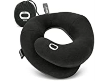 Neck Pillow for Travel Provides Double Support to The Head, Neck, and Chin during travel.