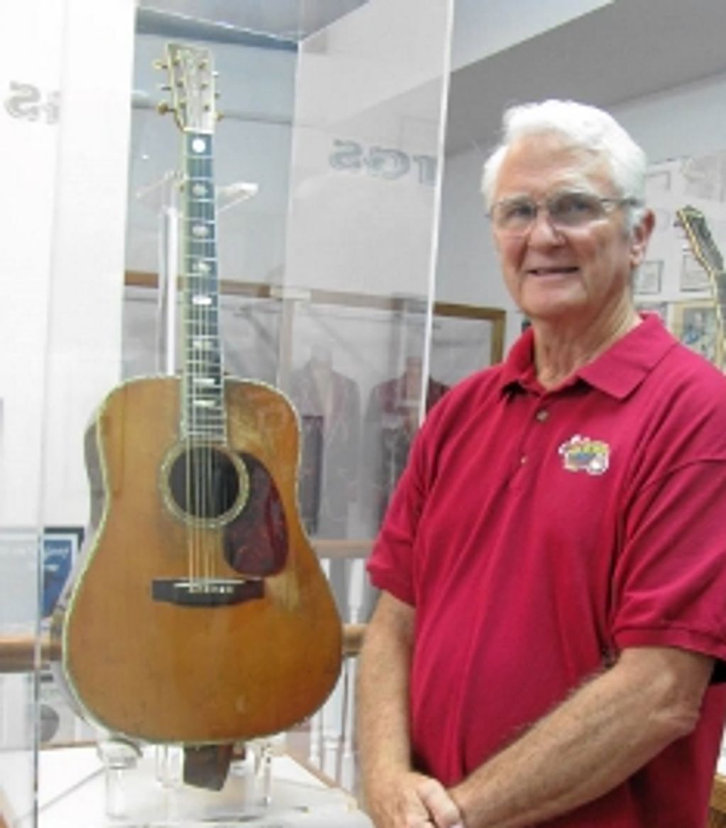Bill with his guitar
